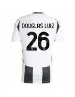 Moške Nogometnih dresov Juventus Douglas Luiz #26 Domači 2024-25 Kratki rokavi